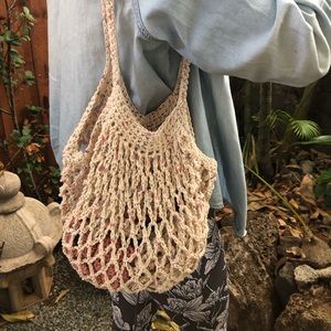 Boho style tote bag